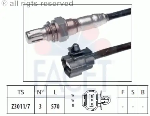 лямбда-зонд Maz 10.7912 FACET