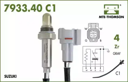 лямбда-зонд универсальный All 7933.40.035C1 MTE-THOMSON