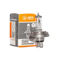 Автолампа H4 12-60/55 P45t, галогенная 12 В, АвтоЭлектрика