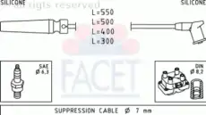 ком-т проводов Chev 4.9509 FACET