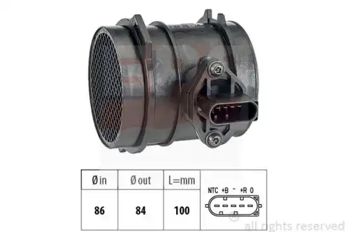 измеритель массы воздуха MB 1.991.499 EPS