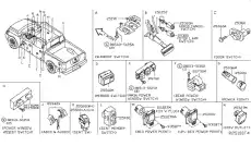 ПЕРЕКЛЮЧАТЕЛЬ NISSAN 25300-AT30A