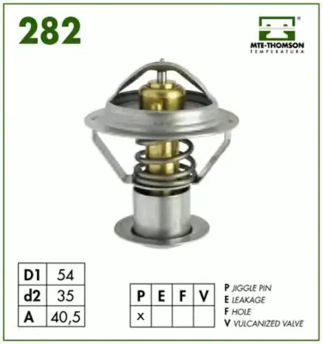 Термостат системы охлаждения MTE-THOMSON 282.87