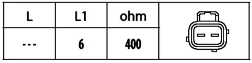 ДАТЧИК ИМПУЛЬСОВ 6PU 009 146-441 HELLA