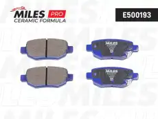 Тормозные колодки дисковые MILES E500193