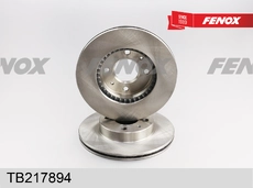 Тормозной диск FENOX TB217894 вентилируемый передняя ось