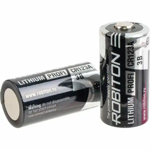 ROBITON Элемент питания PROFI R-CR123A- CR123A 13263