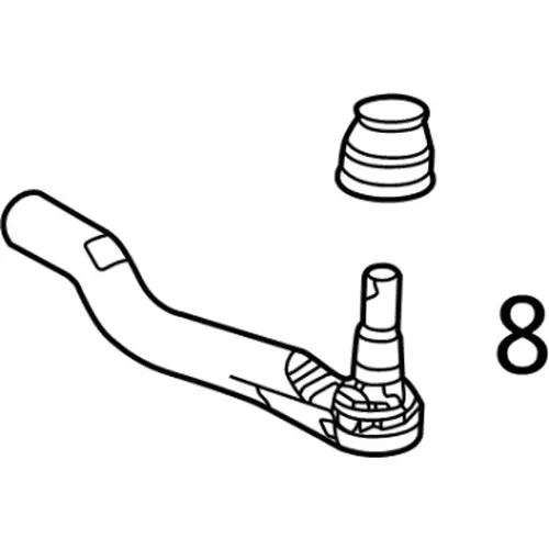 Рулевой наконечник ACURA 53560T20A02