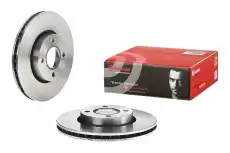 Тормозной диск BREMBO 09.6766.10 вентилируемый передняя ось