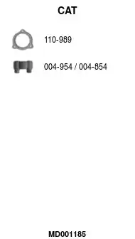 Катализатор MD001185 FA1
