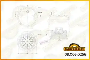 Пневмоподушка SONDER 090030256