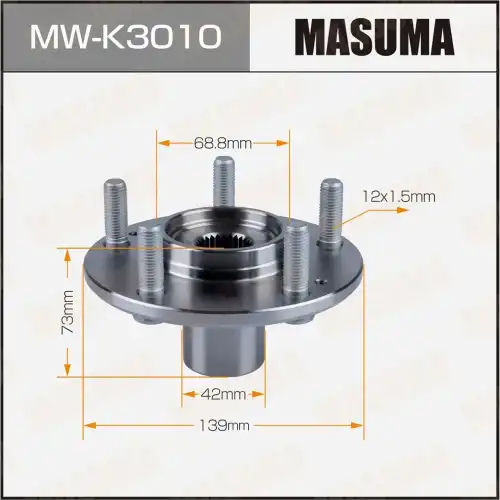 Ступица MASUMA MW-K3010