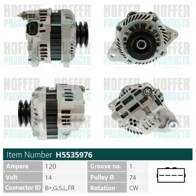 Генератор HOFFER H5535976