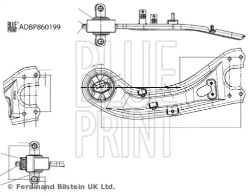 Рычаг подвески BLUE PRINT ADBP860199