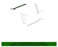 F-MOLDING 85517672 GM
