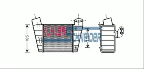 Интеркулер KUHLER SCHNEIDER 5072001