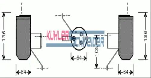 Осушитель кондиционера KUHLER SCHNEIDER 8903881