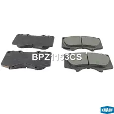 Тормозные колодки дисковые KRAUF BPZ1153CS