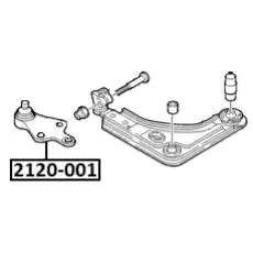 Шаровая опора FEBEST 2120-001