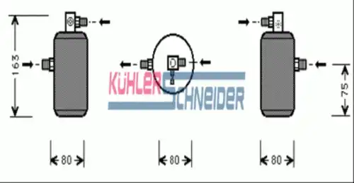 Осушитель кондиционера KUHLER SCHNEIDER 8901431