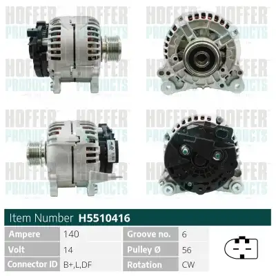 Генератор HOFFER H5510416