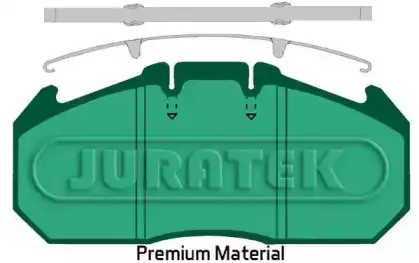 колодки дисковые \ JCP2404 JURATEK