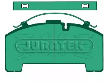 колодки дисковые \SAF, SCHMITZ JCP2002 JURATEK