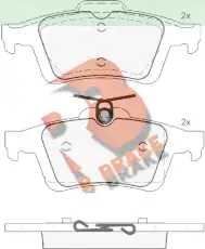 Тормозные колодки дисковые R BRAKE RB1744