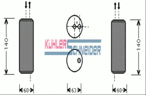 Осушитель кондиционера KUHLER SCHNEIDER 8902671