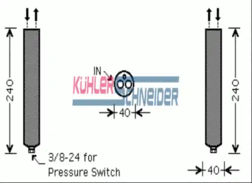 Осушитель кондиционера KUHLER SCHNEIDER 8901131