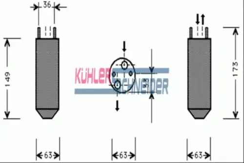 Осушитель кондиционера KUHLER SCHNEIDER 8903811