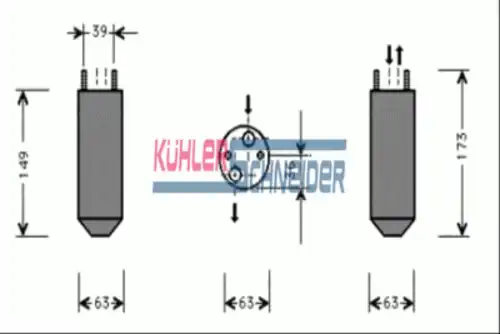 Осушитель кондиционера KUHLER SCHNEIDER 8902691