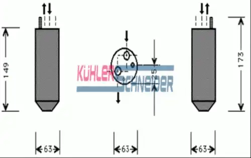 Осушитель кондиционера KUHLER SCHNEIDER 8902701
