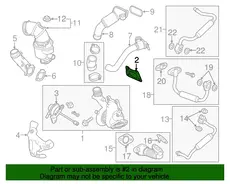 Прокладка коллектора BUICK 12623450