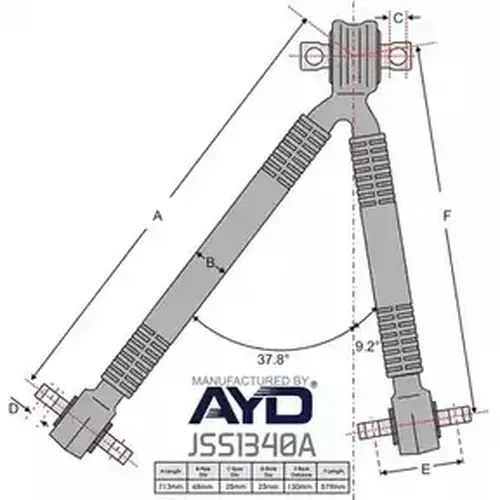 Рычаг подвески JURATEK JSS1340A