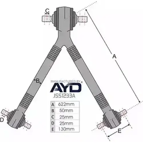 Рычаг подвески JURATEK JSS1233A