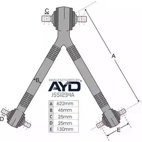 Рычаг подвески JURATEK JSS1234A