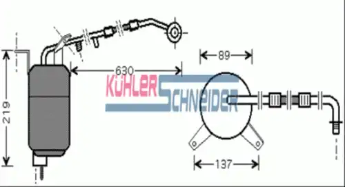 Осушитель кондиционера KUHLER SCHNEIDER 8900821