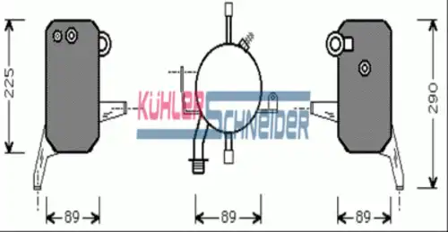 Осушитель кондиционера KUHLER SCHNEIDER 8928601
