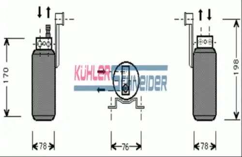 Осушитель кондиционера KUHLER SCHNEIDER 8904701