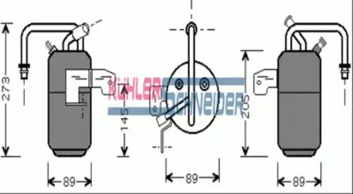 Осушитель кондиционера KUHLER SCHNEIDER 8902051