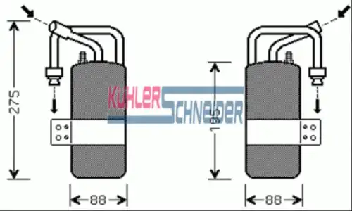 Осушитель кондиционера KUHLER SCHNEIDER 8903641