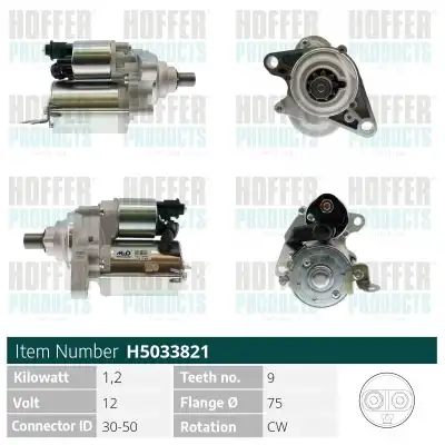 Стартер HOFFER H5033821