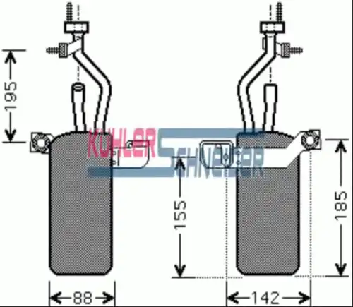 Осушитель кондиционера KUHLER SCHNEIDER 8900901