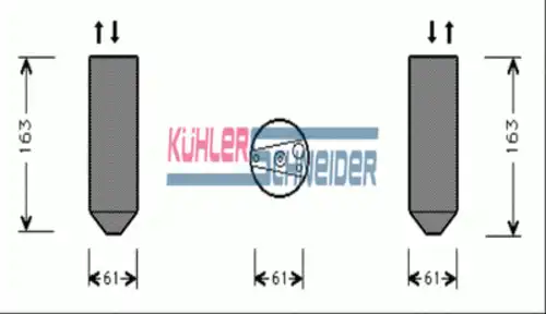Осушитель кондиционера KUHLER SCHNEIDER 8916501