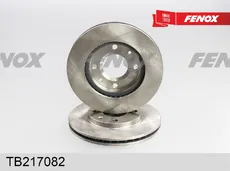 Тормозной диск FENOX TB217082 вентилируемый , передняя ось