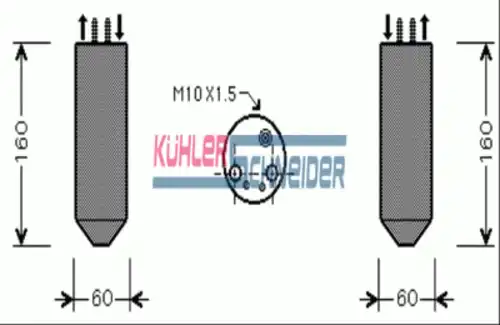 Осушитель кондиционера KUHLER SCHNEIDER 8903941