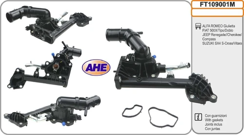 Термостат системы охлаждения AHE FT109001M