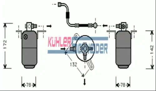 Осушитель кондиционера KUHLER SCHNEIDER 8902751