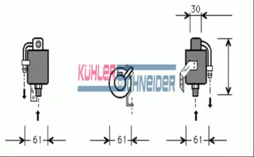 Осушитель кондиционера KUHLER SCHNEIDER 8921601